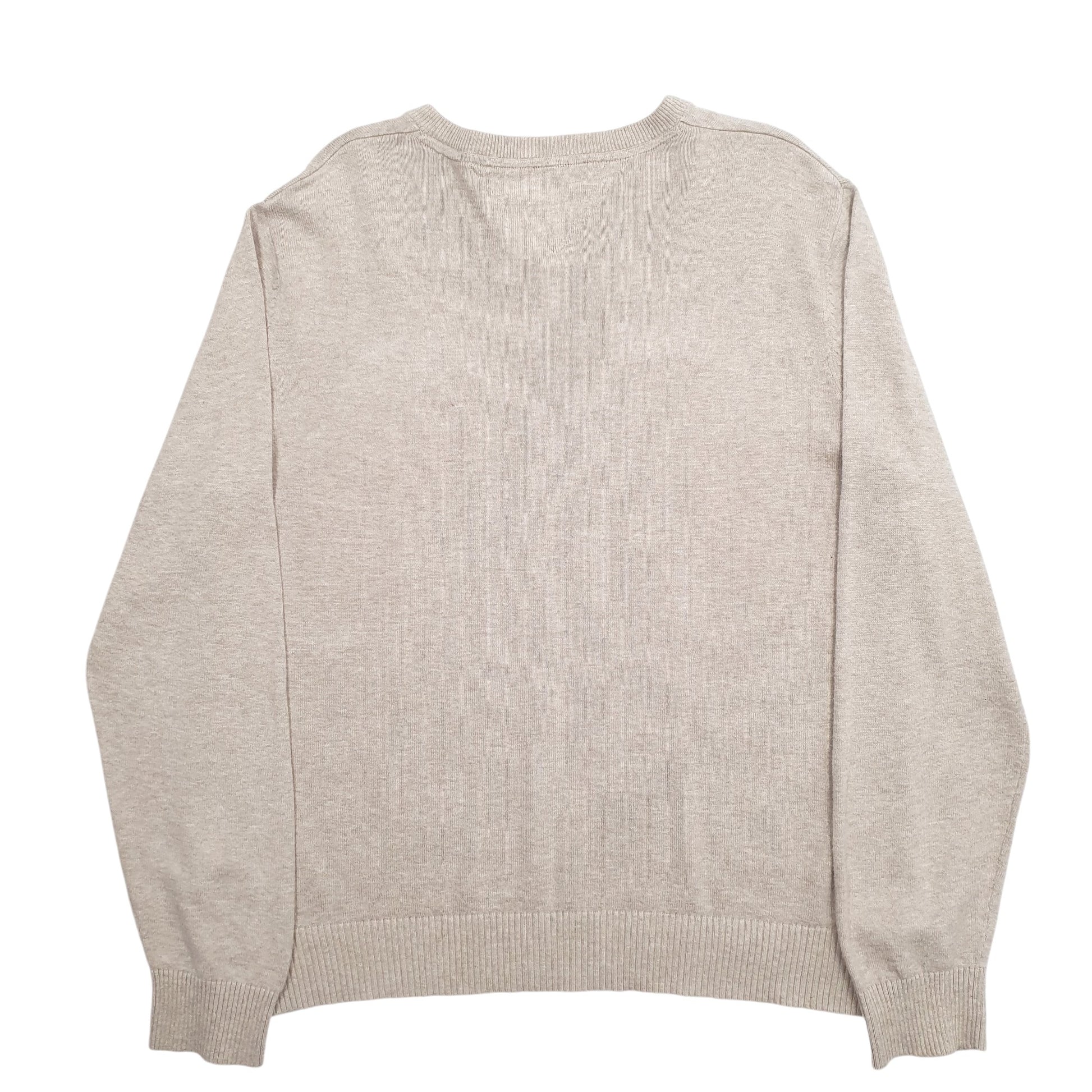 Mens Grey Tommy Hilfiger  Crewneck Jumper