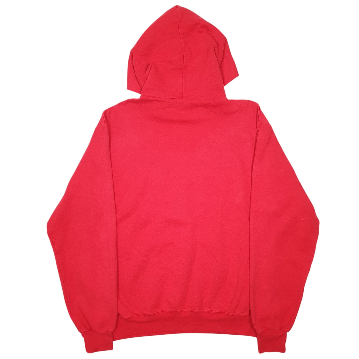 Mens Red Champion Radford University USA Spellout Hoodie Jumper