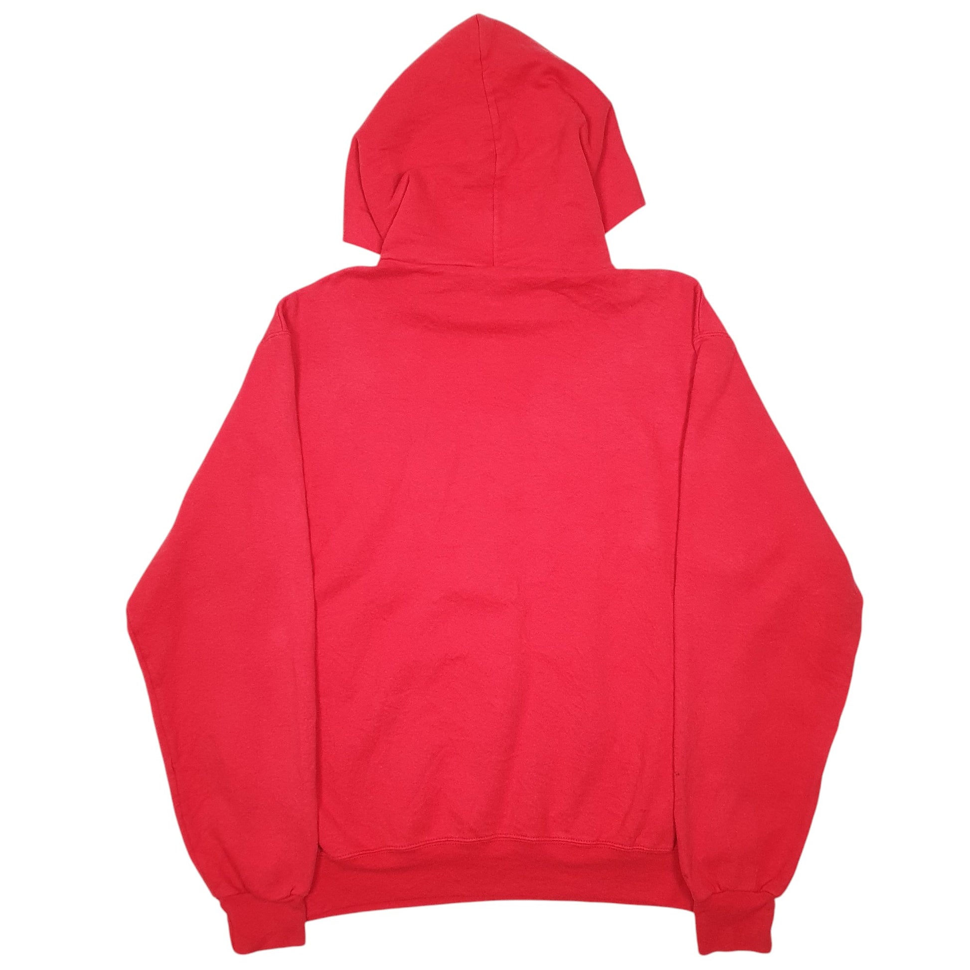 Mens Red Champion Radford University USA Spellout Hoodie Jumper