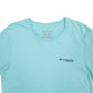 Mens Blue Columbia Sportswear PFG Fishing Short Sleeve T Shirt