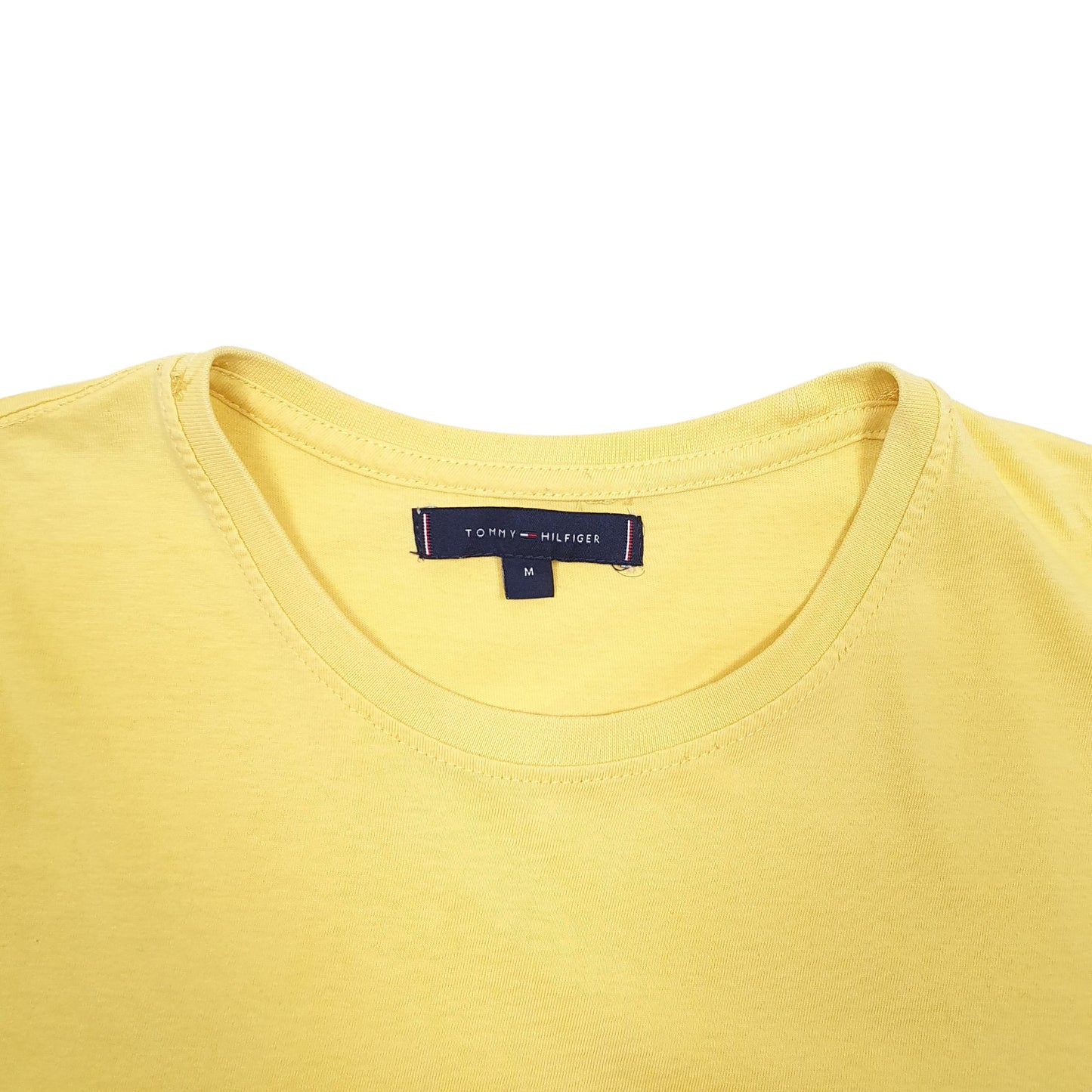 Mens Yellow Tommy Hilfiger  Short Sleeve T Shirt