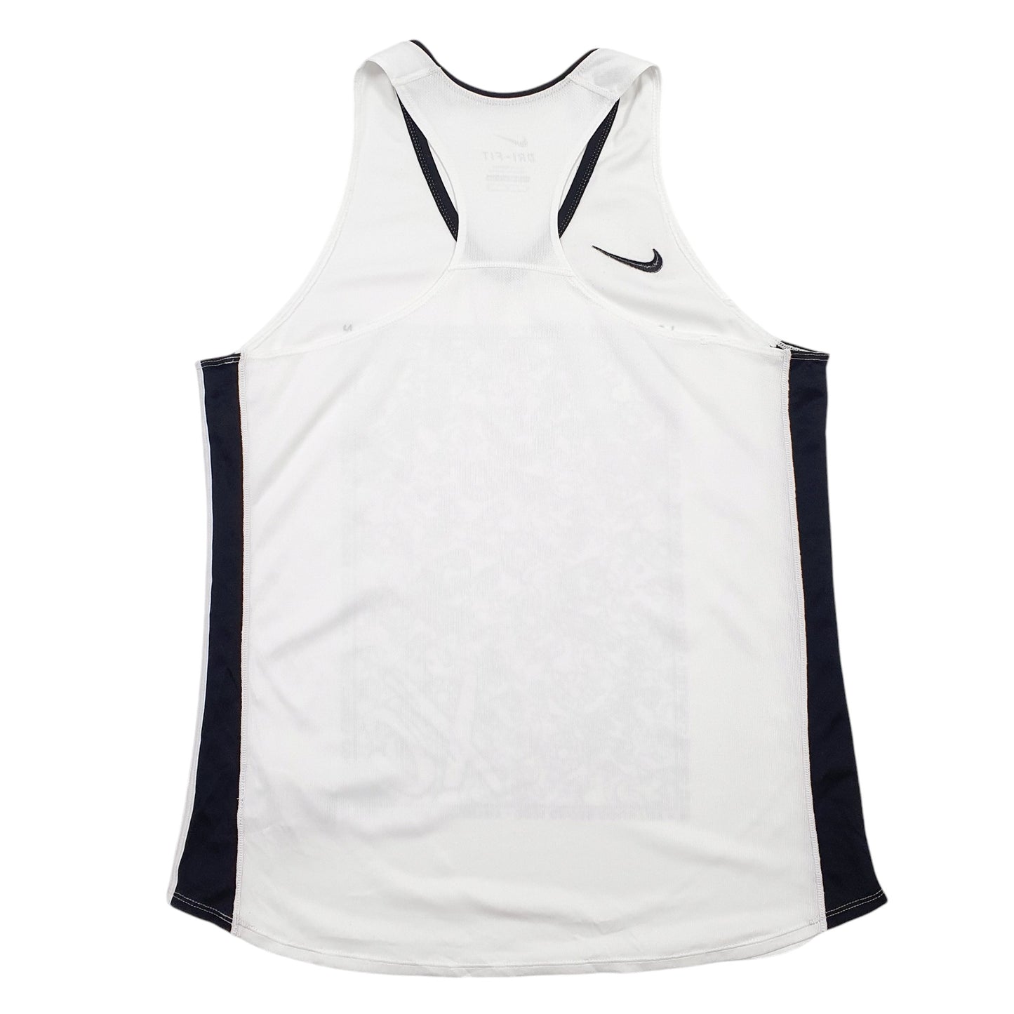 Womens White Nike Dri-Fit Cross Country Vest Jumper