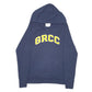 Womens Navy Champion GRCC USA College Spellout Hoodie Jumper