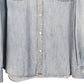 Mens Blue Levis Denim Jeans Vintage Overshirt Shacket Long Sleeve Shirt