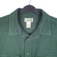 Mens Green L.L.Bean Chamois Overshirt Shacket Long Sleeve Shirt