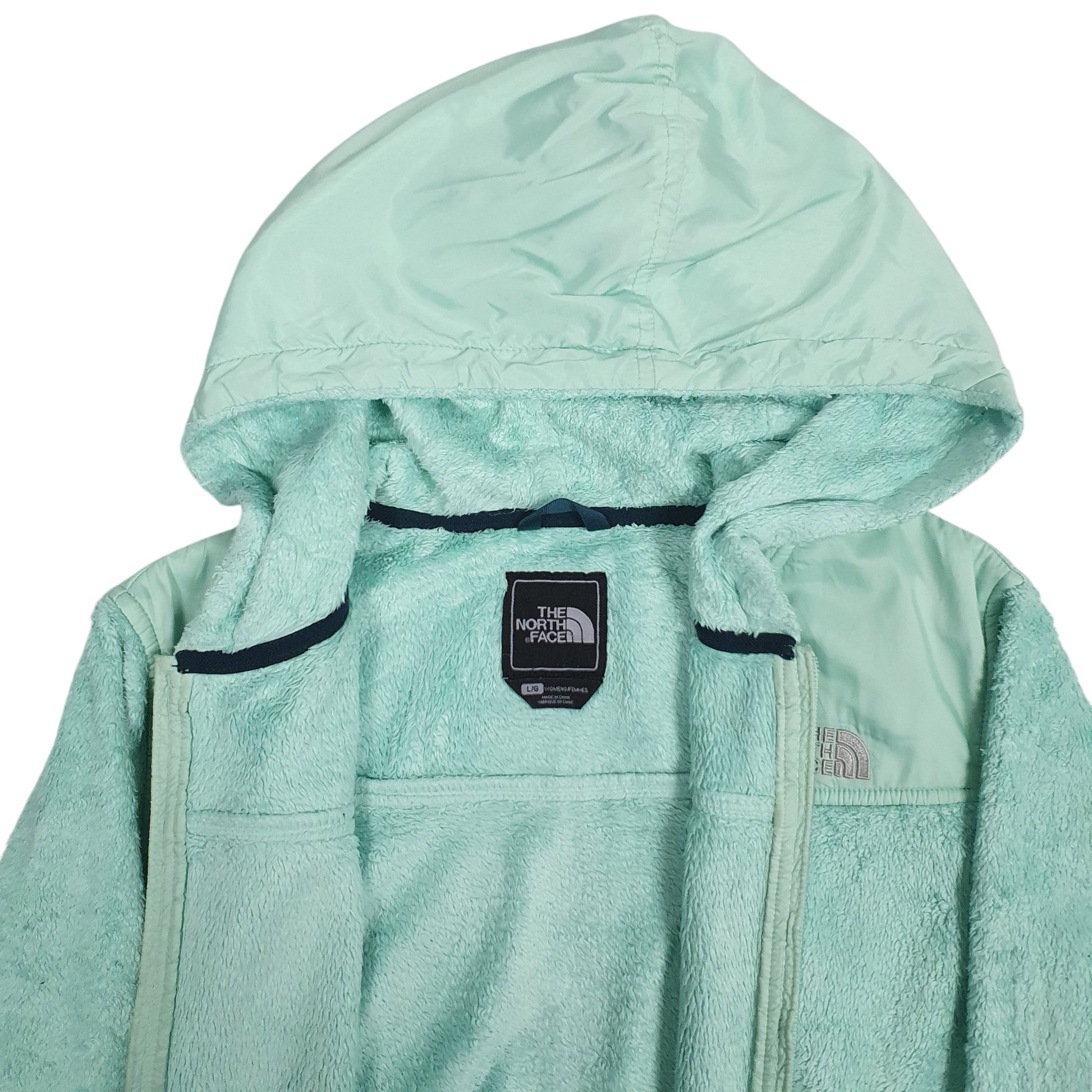 Womens Green The North Face  Full Zip Jumper