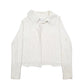 Womens White Calvin Klein Knit Cardigan Cardigan Jumper