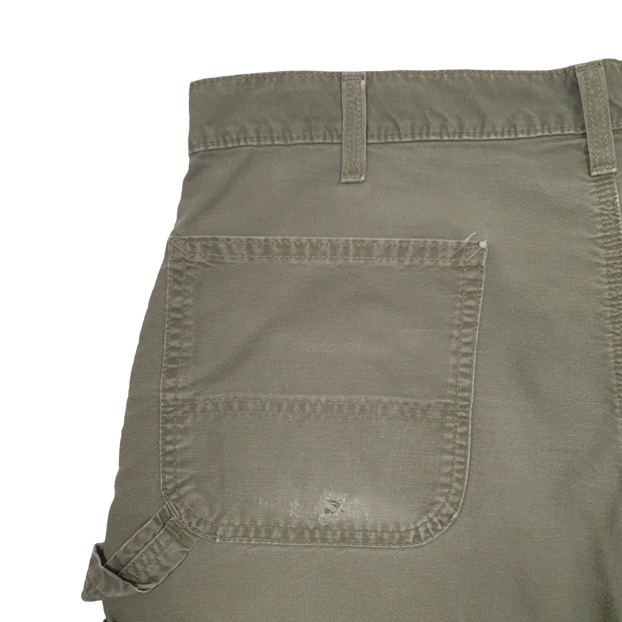 Mens Carhartt Khaki Carpenter Workwear B144 Shorts Bundl Clothing