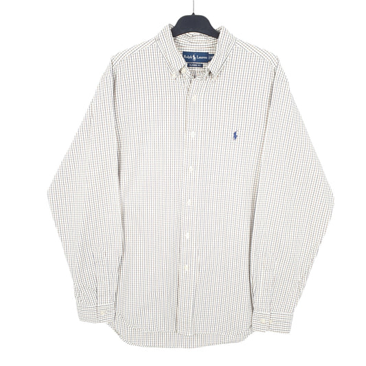 Mens Cream Ralph Lauren  Long Sleeve Shirt