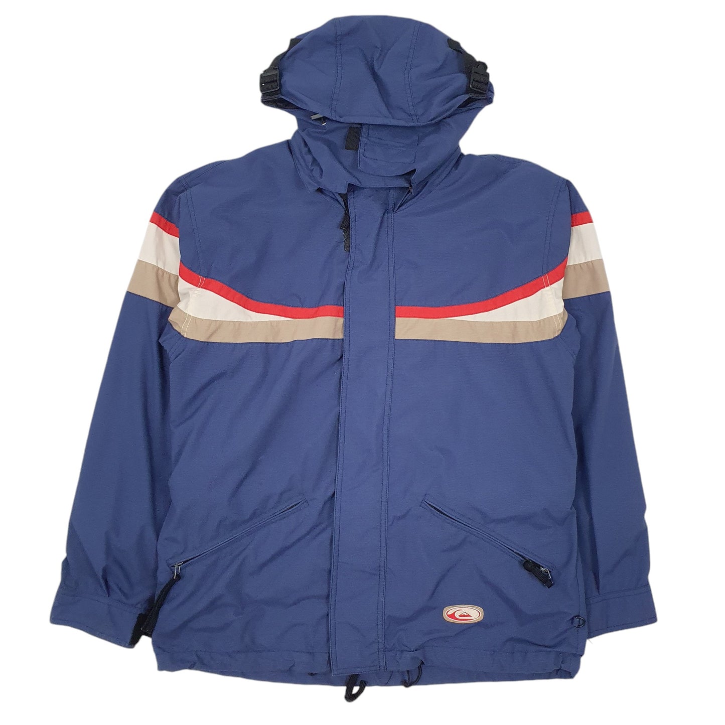 Mens Blue Quick Silver Vintage 90s  Coat