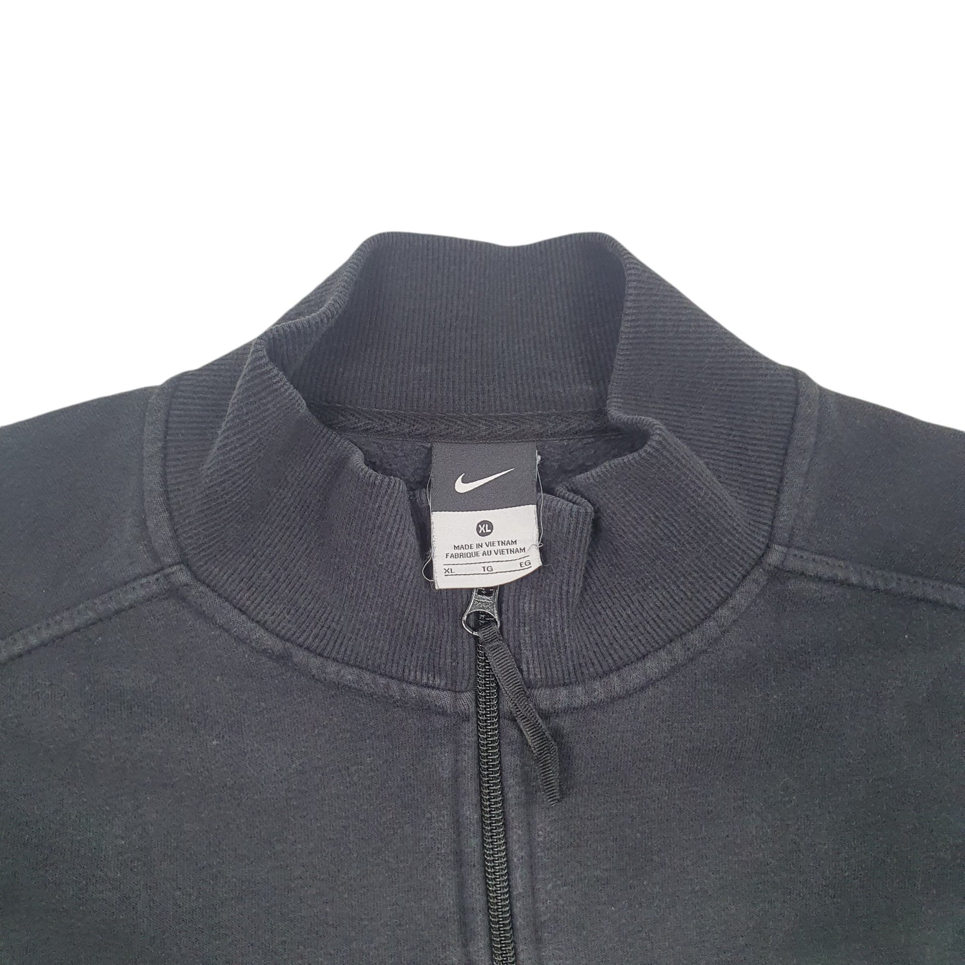 Mens Black Nike  Quarter Zip Jumper