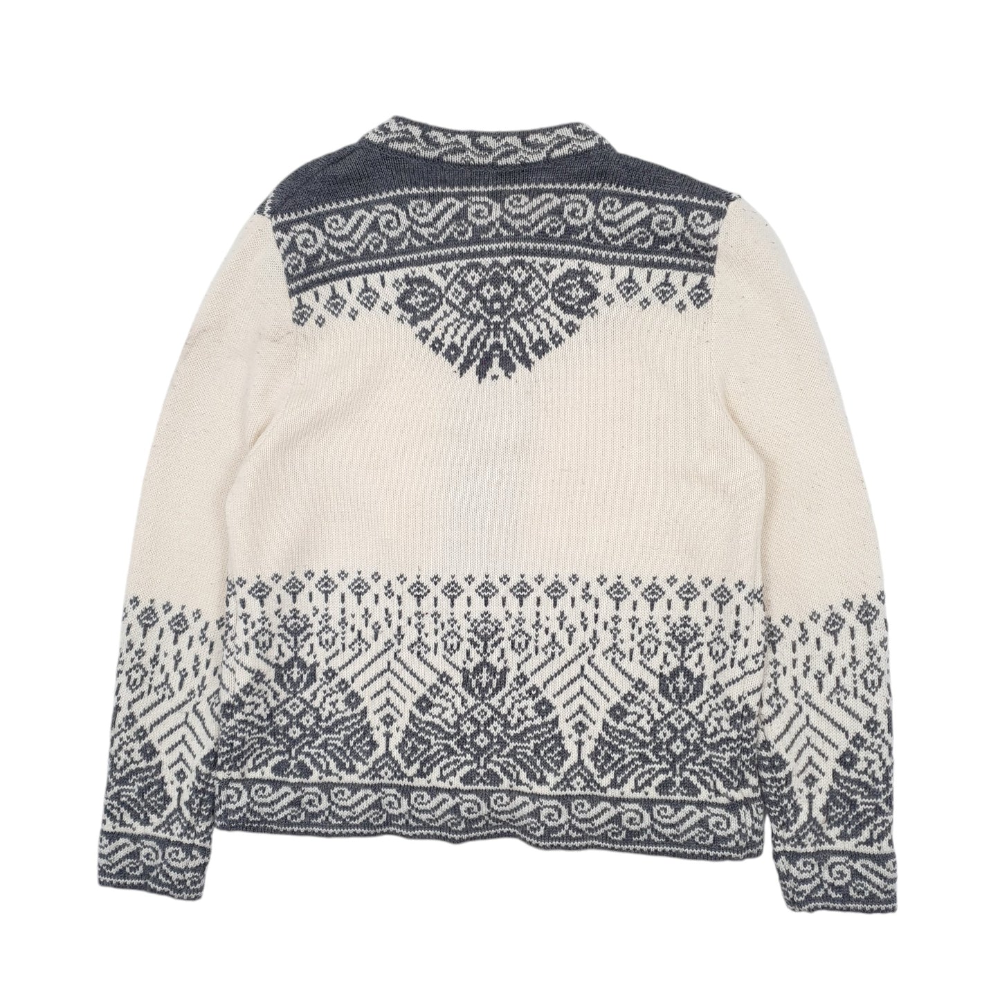 Womens Cream Nordic Grace  Cardigan Jumper