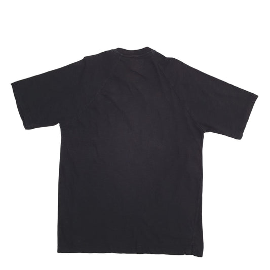 Mens Black Dickies Button Up Short Sleeve T Shirt