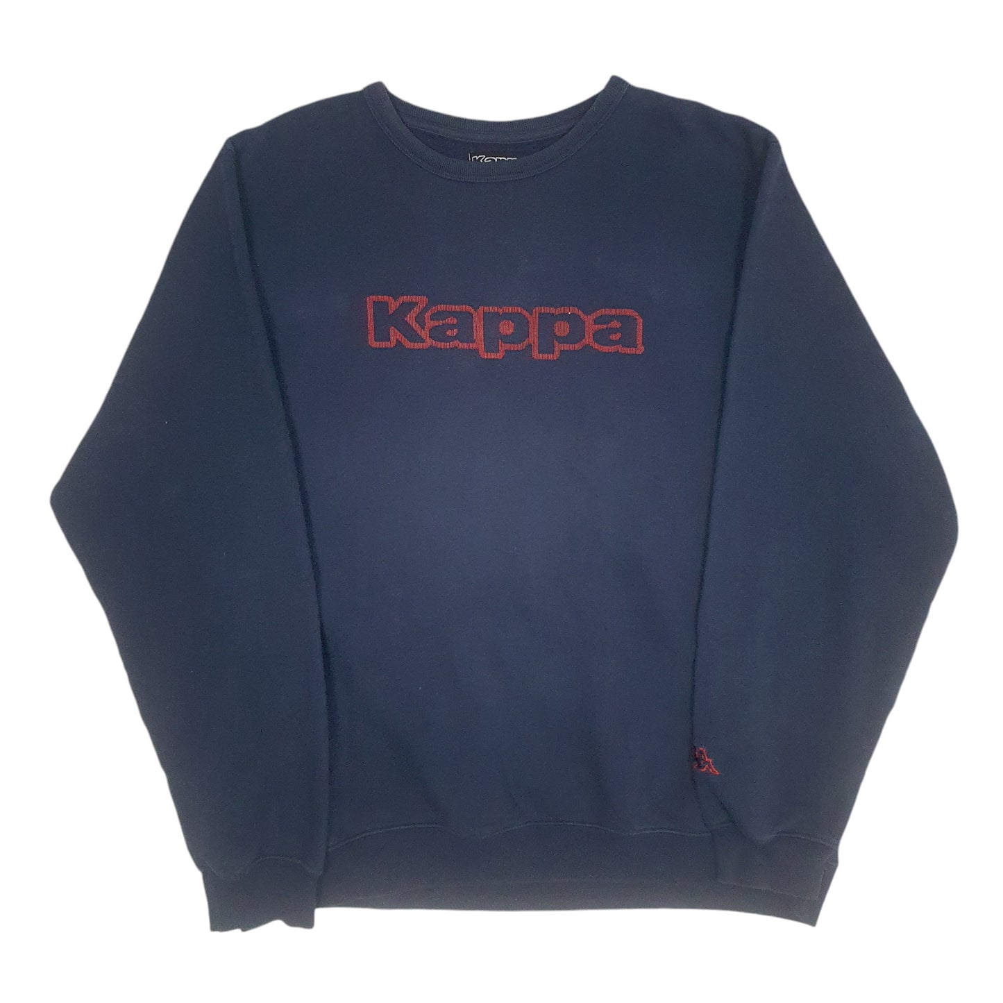 Mens Navy Kappa  Crewneck Jumper