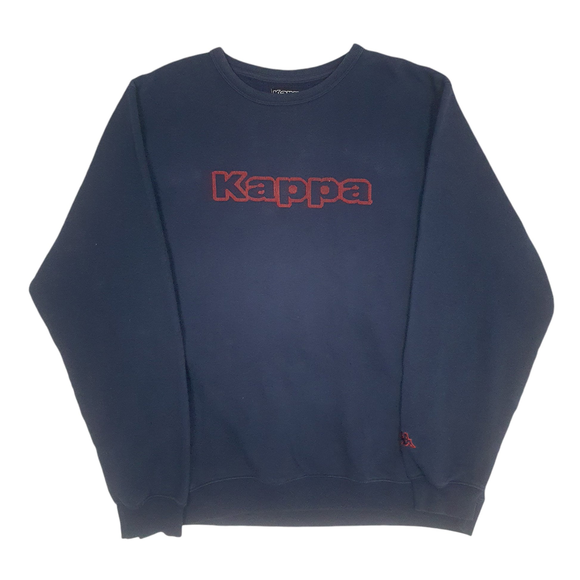 Mens Navy Kappa  Crewneck Jumper