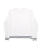 Mens White Fila  Crewneck Jumper
