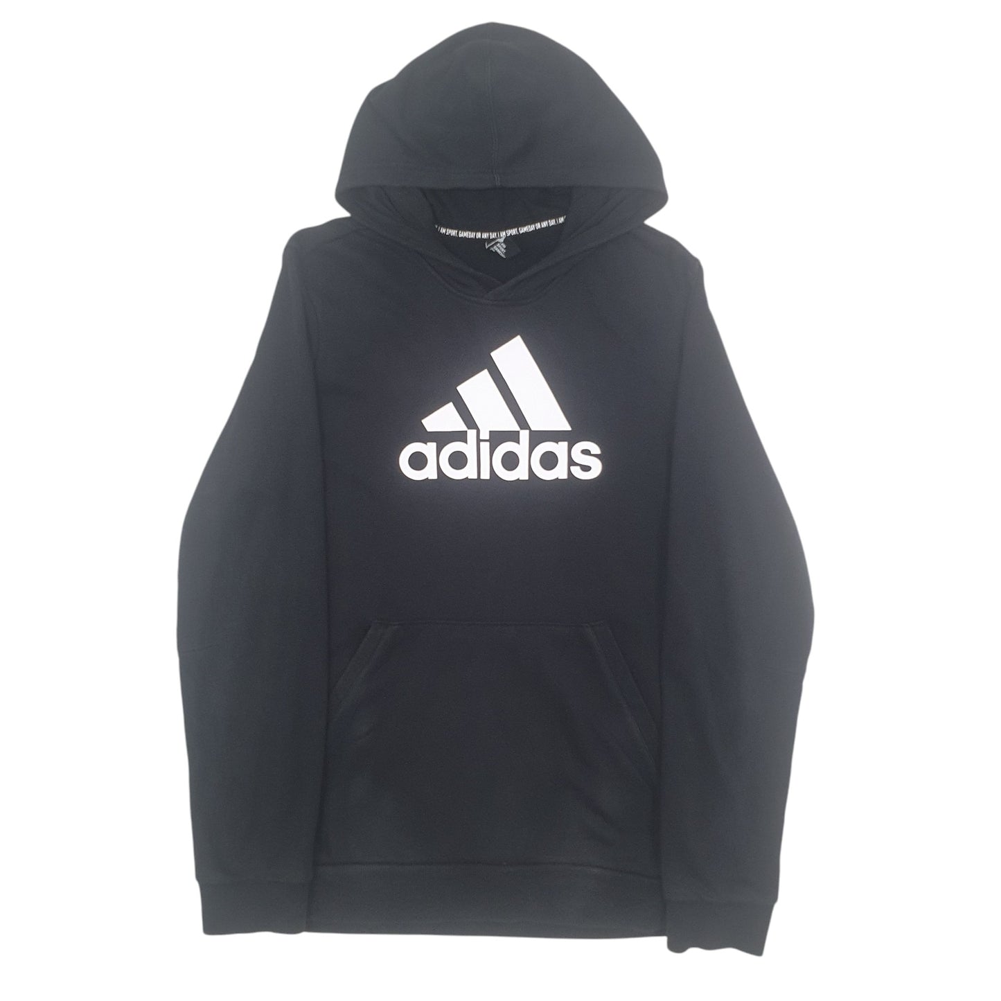 Mens Black Adidas  Hoodie Jumper