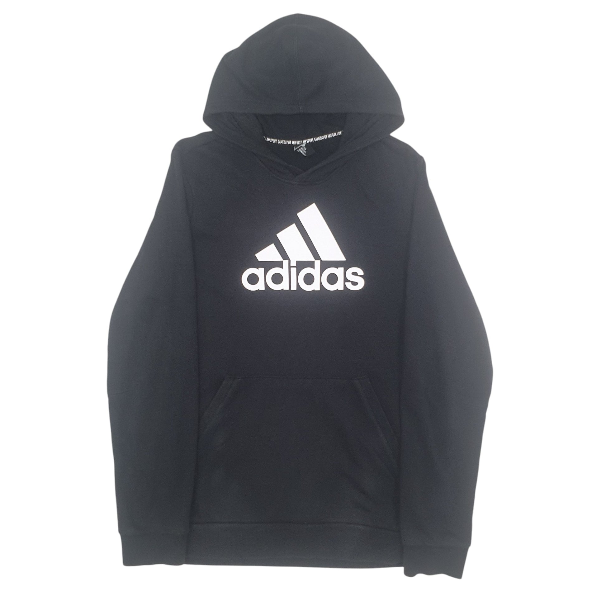 Mens Black Adidas  Hoodie Jumper