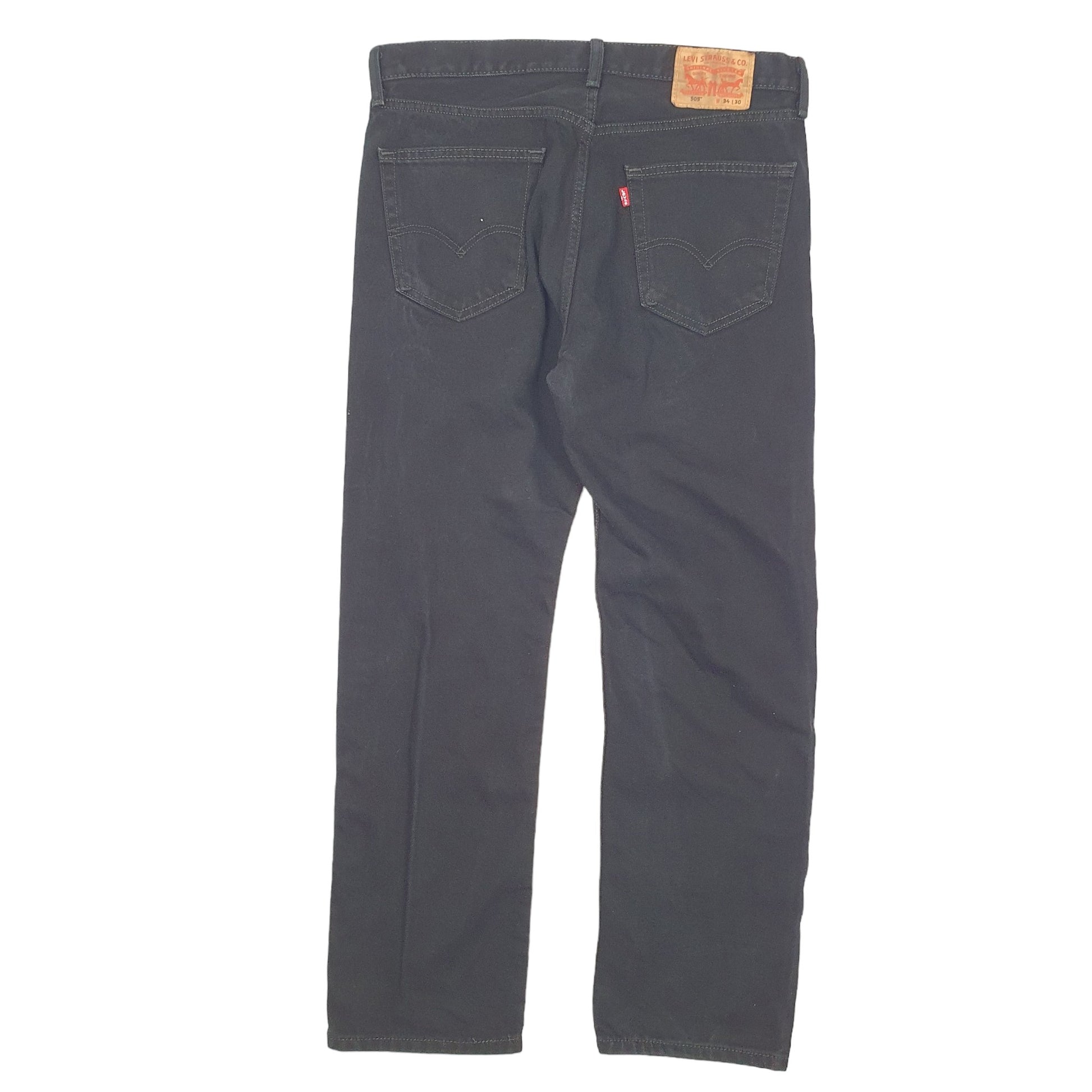Mens Black Levis  505 JeansW34 L30