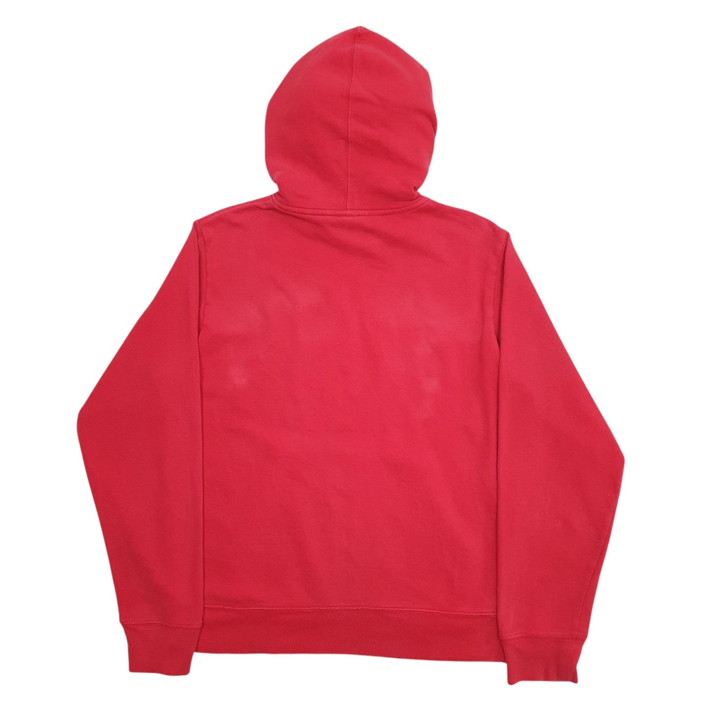 Womens Red The North Face Spellout Hoodie Jumper