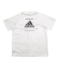 Mens White Adidas Baseball Jersey Backprint Short Sleeve T Shirt