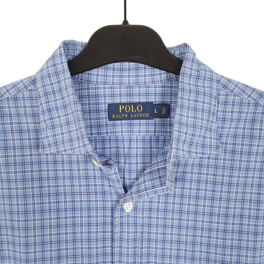 Mens Blue Polo Ralph Lauren  Long Sleeve Shirt