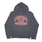 Mens Black Unbranded Central Michigan USA Spellout Hoodie Jumper