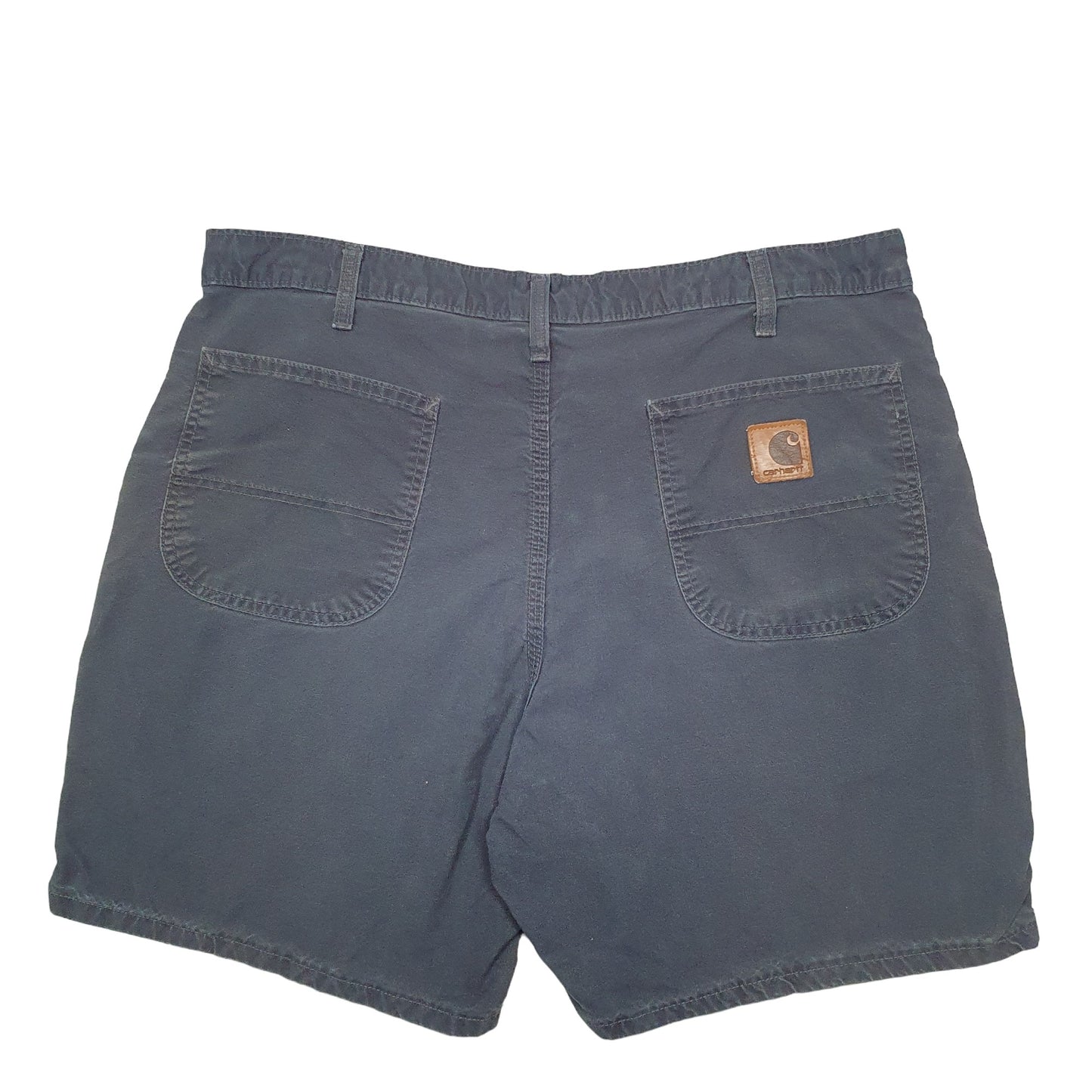 Mens Black Carhartt Workwear B145 Carpenter Shorts