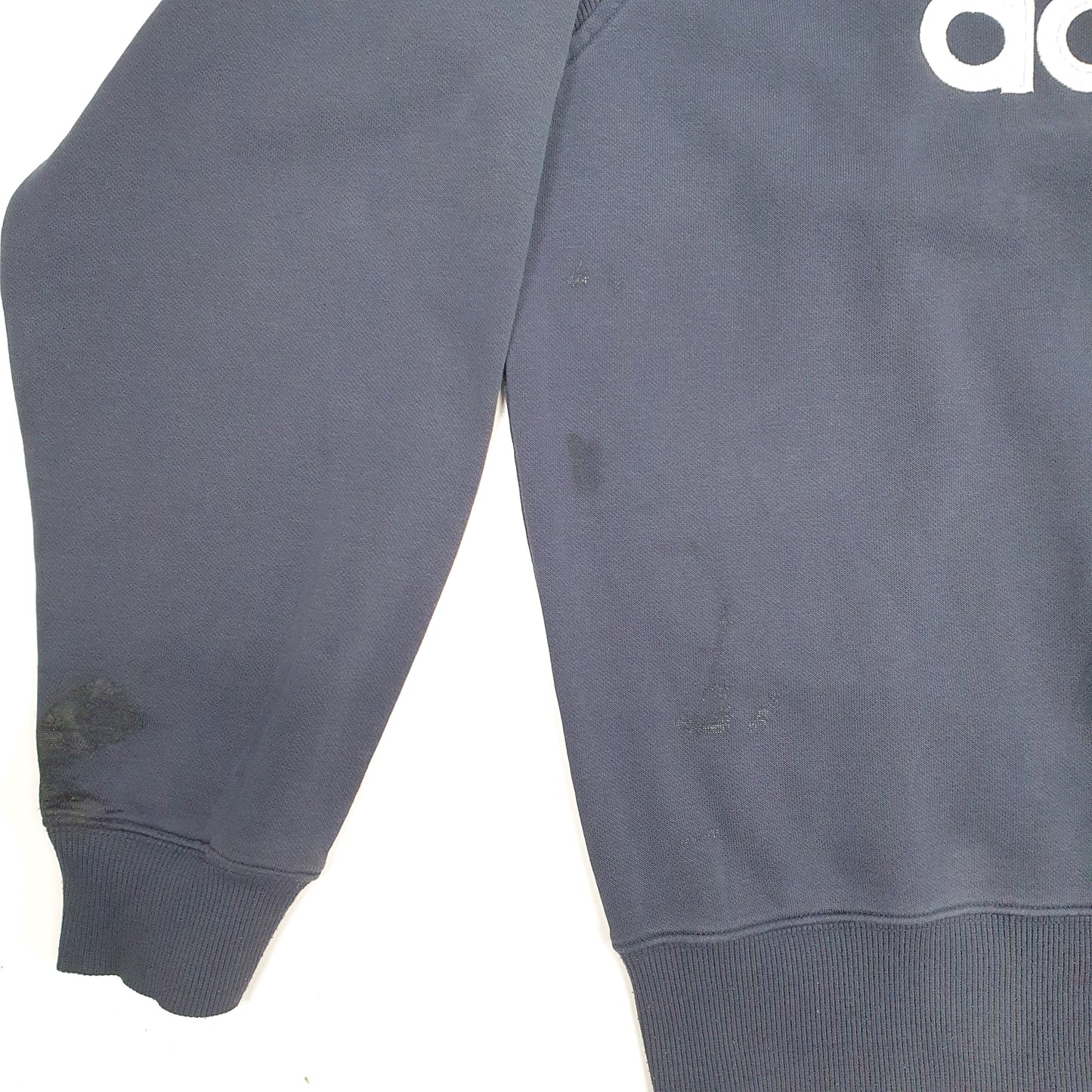 Mens Navy Adidas Vintage 00s Crewneck Jumper