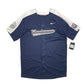 Mens Navy Nike Team Baseball Jersey Meadowmeer Mariners Little League USA Short Sleeve T Shirt
