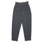 Womens Grey Zara Pleated Jogger Trousers