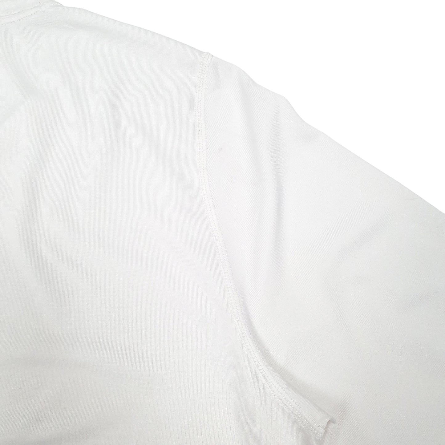 Mens White Patagonia Active Workout Outdoors Hiking Capilene Short Sleeve T Shirt