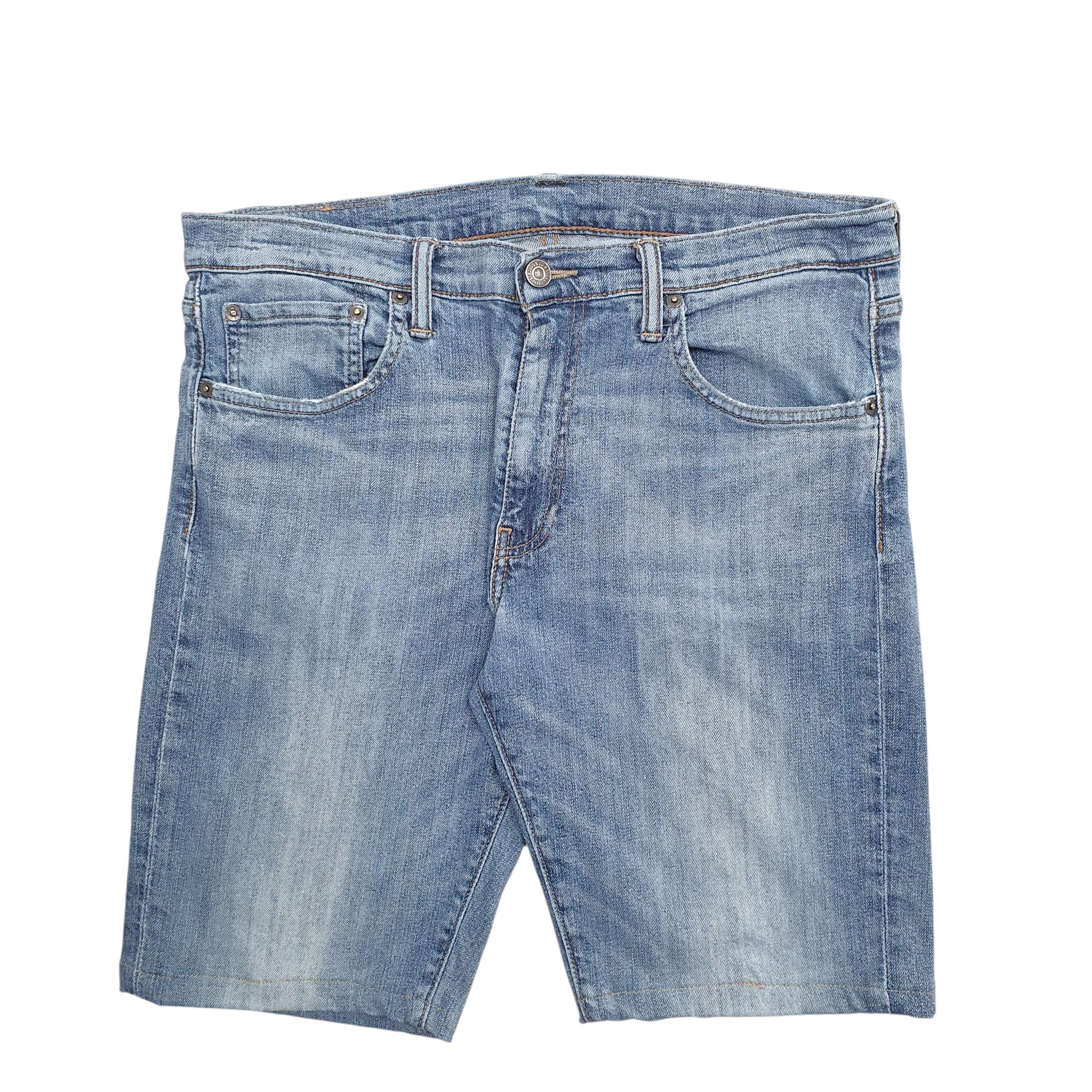 Mens Blue Levis  Denim Shorts