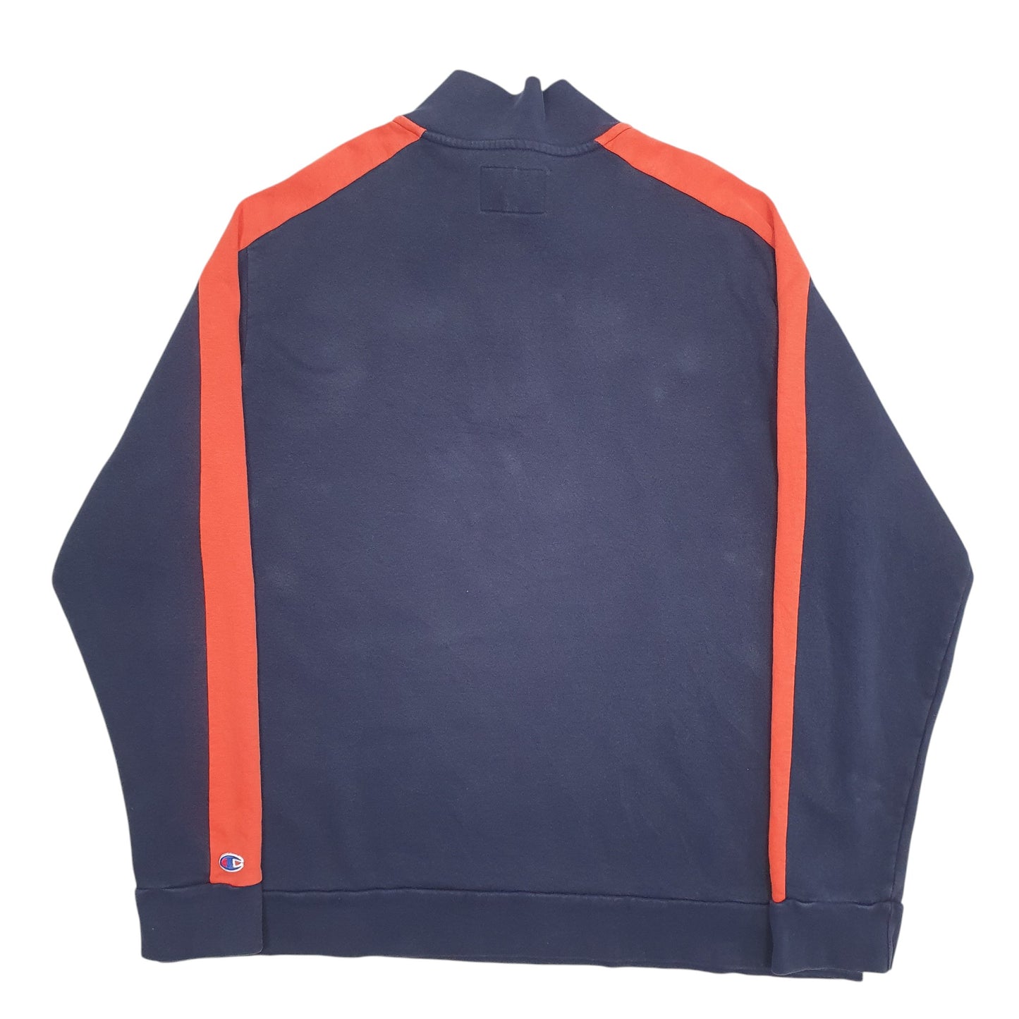 Mens Navy Champion  Quarter Zip Jumper