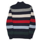 Mens Navy Nautica Knitwear Quarter Zip Jumper