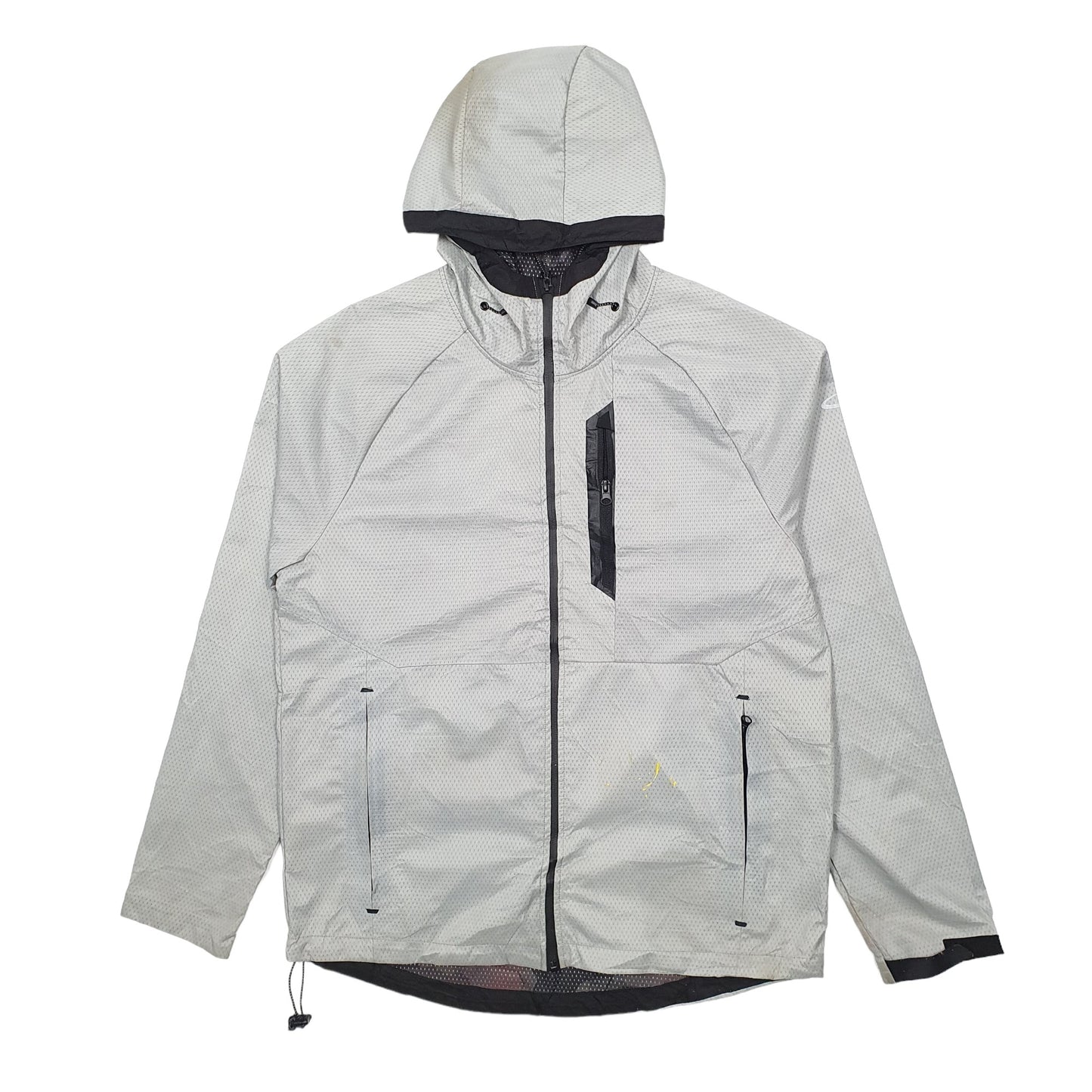 Mens Grey Champion  Full Zip Coat