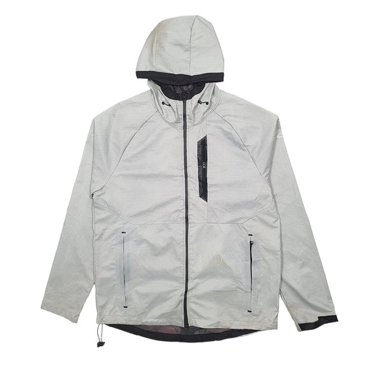 Mens Grey Champion  Full Zip Coat