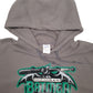 Mens Grey Gildan Hooded Jumper Batmen Michigan Baseball Hoodie Jumper