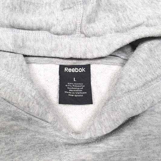 Womens Grey Reebok  Hoodie Jumper