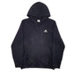 Mens Black Adidas  Hoodie Jumper