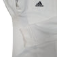 Mens White Adidas A Team First Track Top Climalite Full Zip Jumper