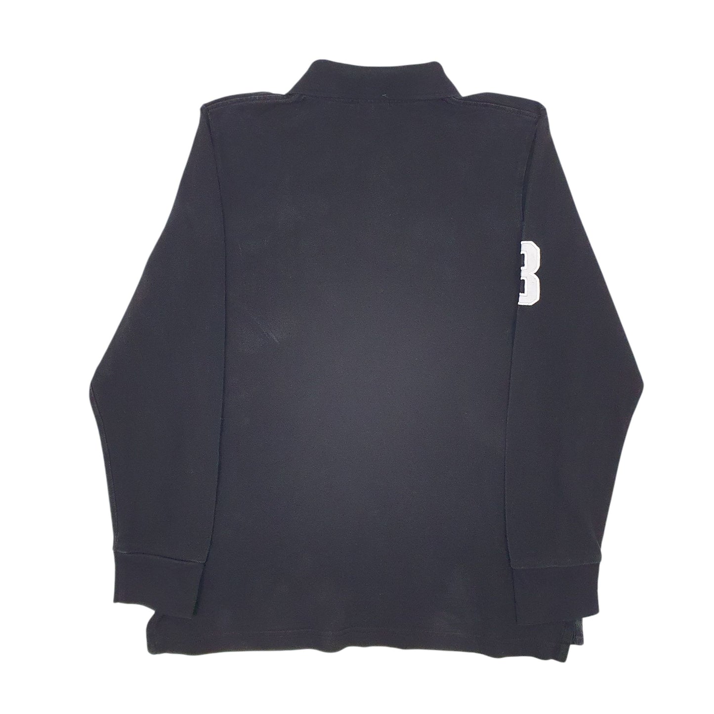 Mens Black Polo Ralph Lauren  Long Sleeve Polo Shirt