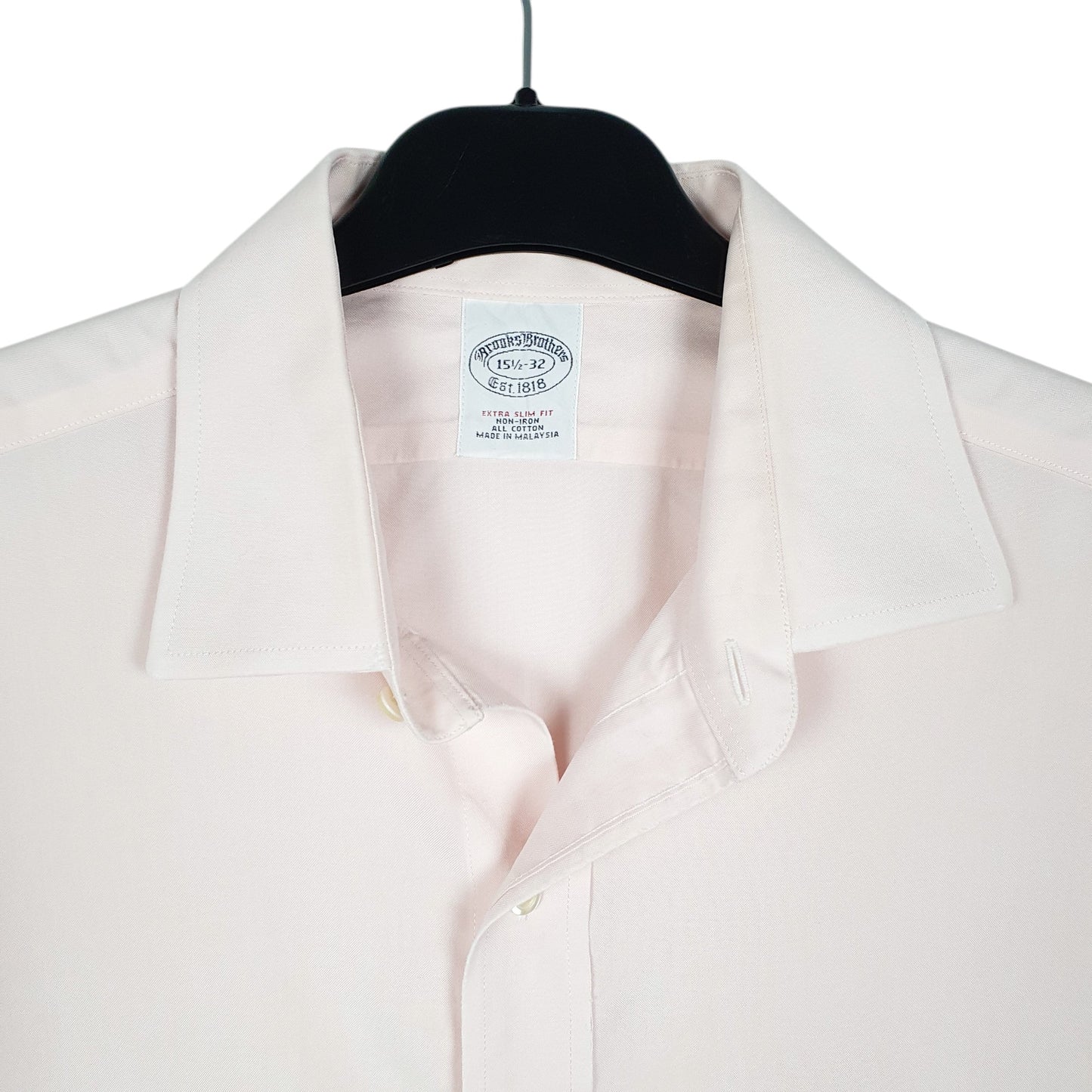 Mens Pink Brooks Brothers  Long Sleeve Shirt