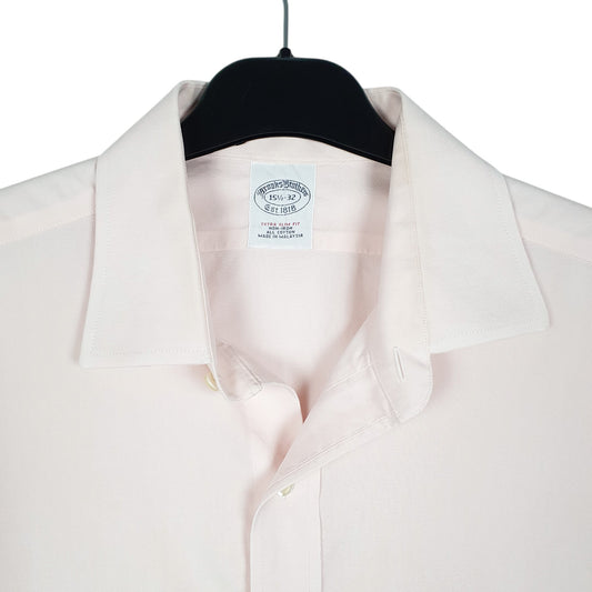 Mens Pink Brooks Brothers  Long Sleeve Shirt