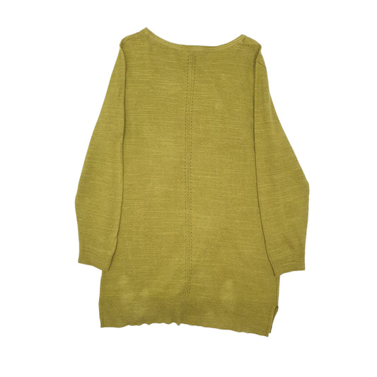 Womens Green White stuff Blouse Long Sleeve T Shirt