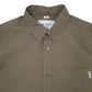 Mens Green Carhartt  Short Sleeve Shirt