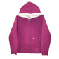 Womens Purple Carhartt Hoodie Full Zip Jumper