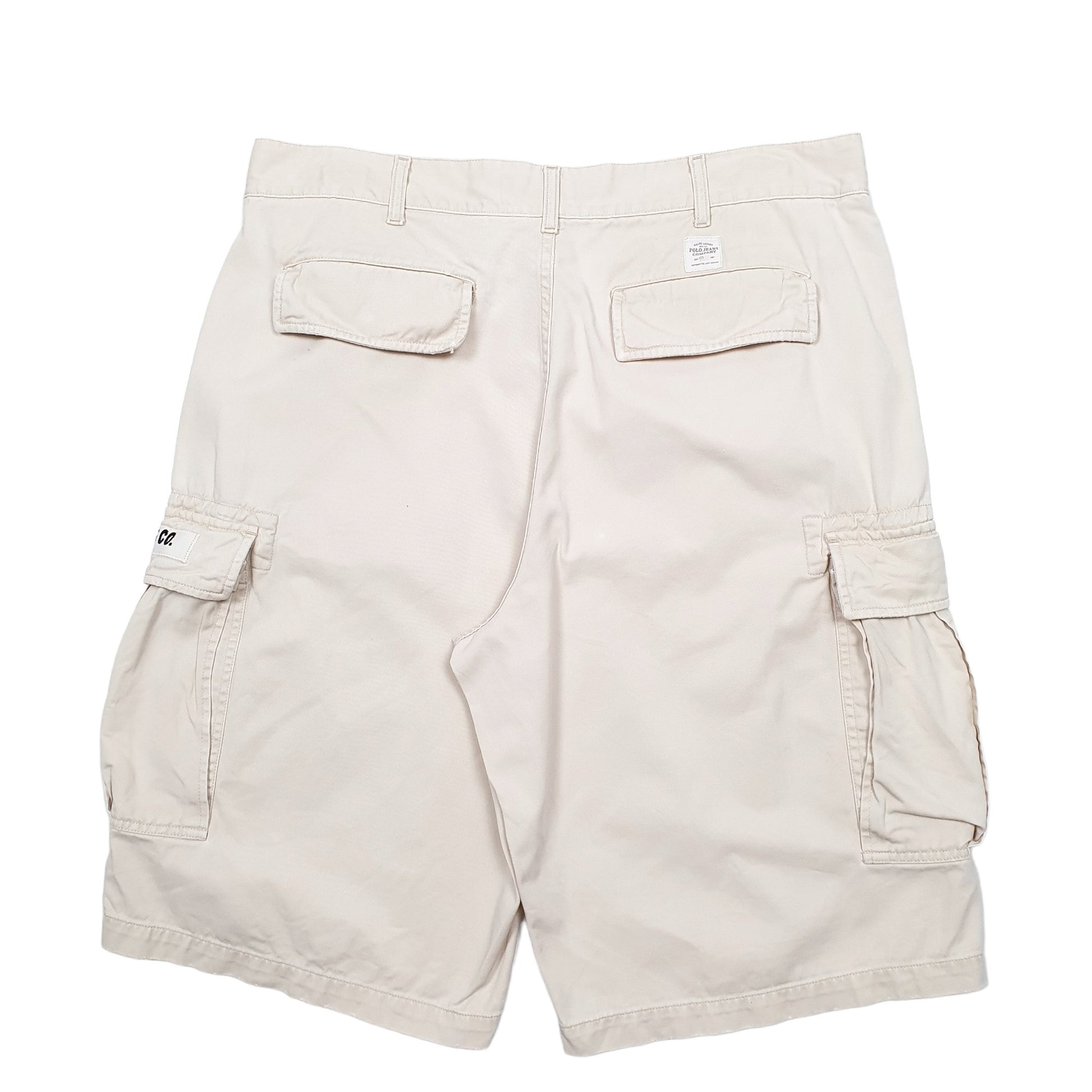 Mens Beige Polo Ralph Lauren  Cargo Shorts