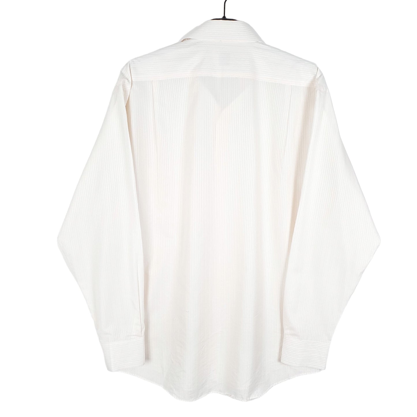 Mens White Lacoste  Long Sleeve Shirt