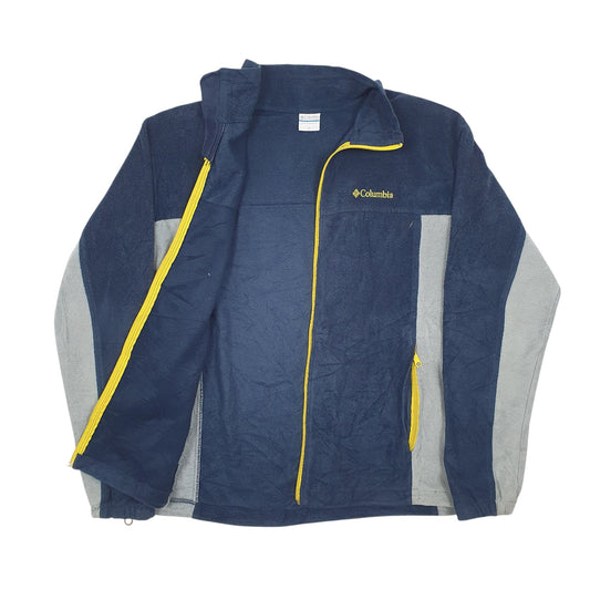 Mens Navy Columbia Sportswear Company  Full Zip Jumper